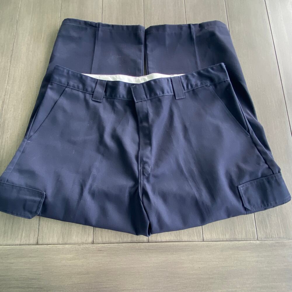 Dickies Men’s Work Pants • 40x34 • Relaxed Straight • Side Pockets Durable Blend